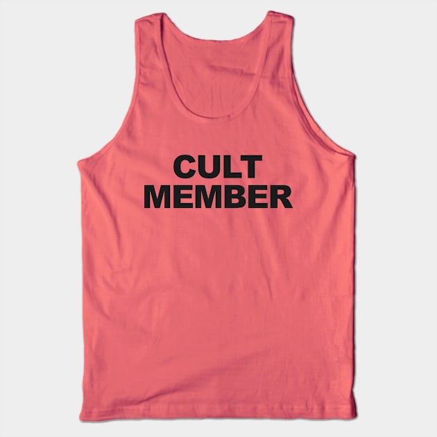 CULT MEMBER Tank Top by TheCosmicTradingPost